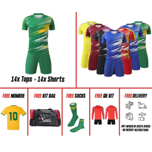 Grip Rainbow Sublimation Soccer Kit Basic Combo